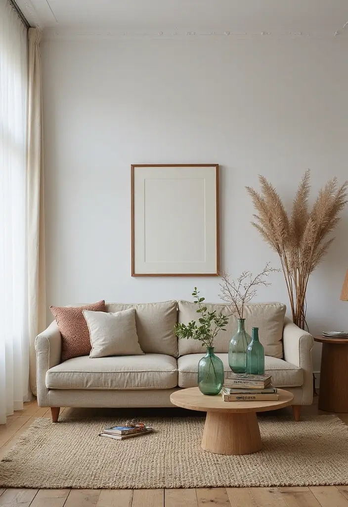 20 Living Room Designs That Will Inspire You - 17. Sustainable Accessories