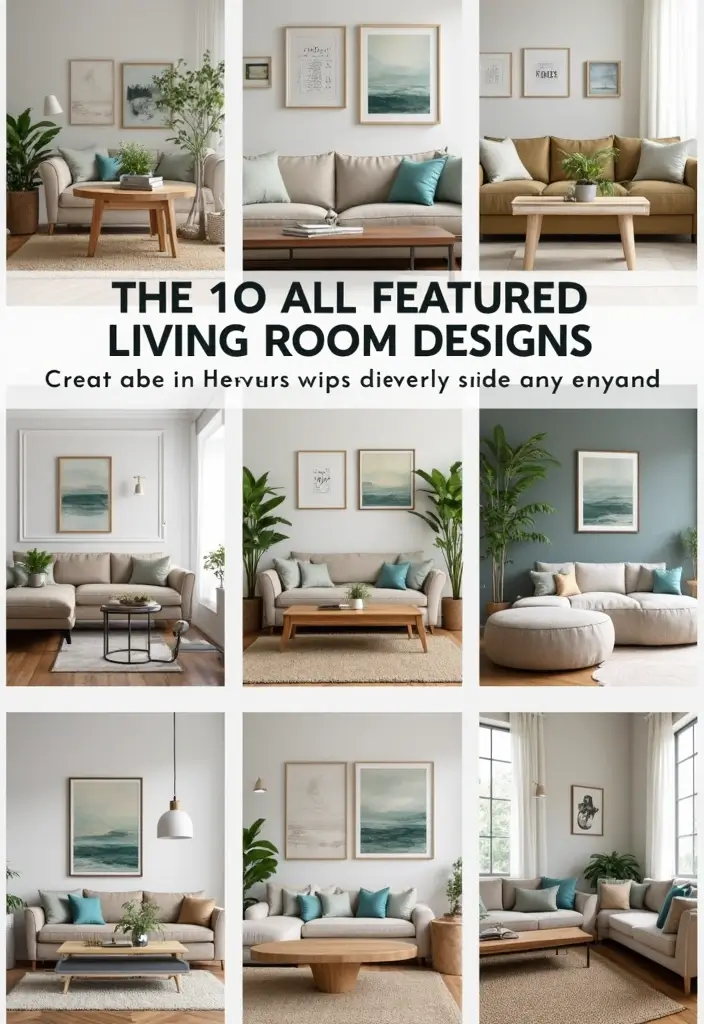 20 Living Room Designs That Will Inspire You - Conclusion