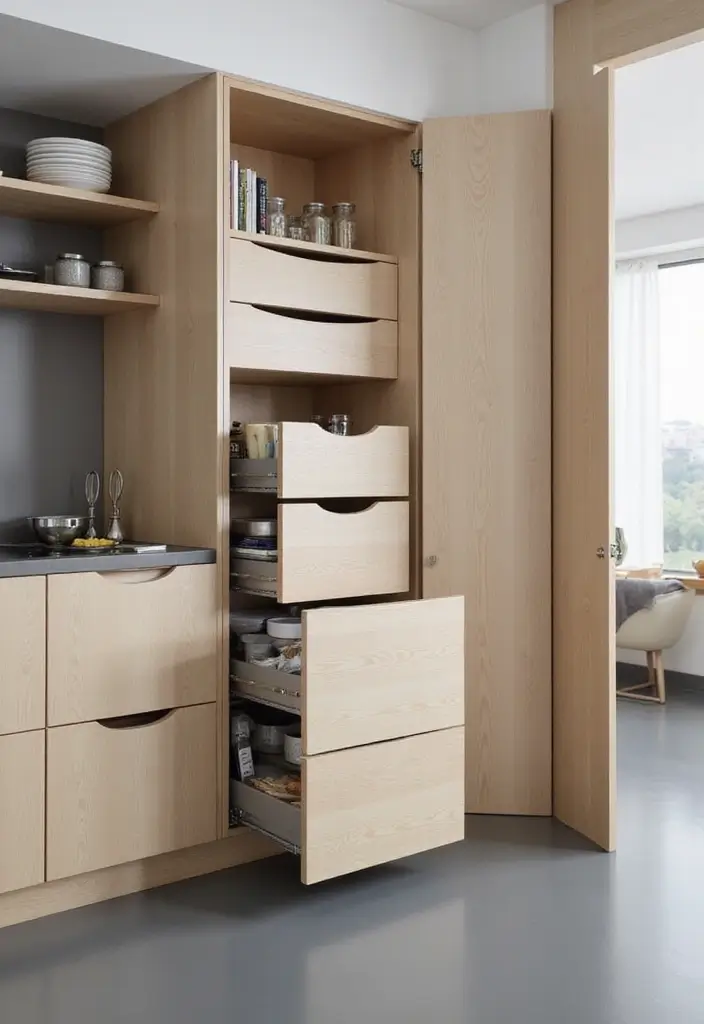 20 Small Apartment Design Hacks for Modern Living - 12. Use Vertical Drawers