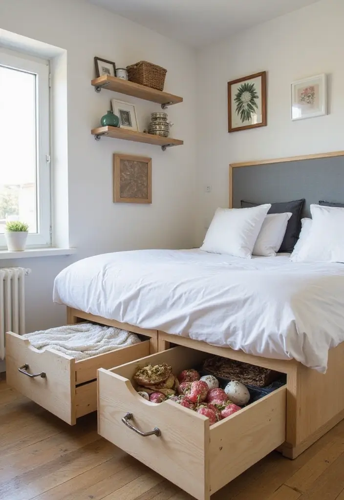 20 Small Apartment Design Hacks for Modern Living - 5. Smart Storage Solutions