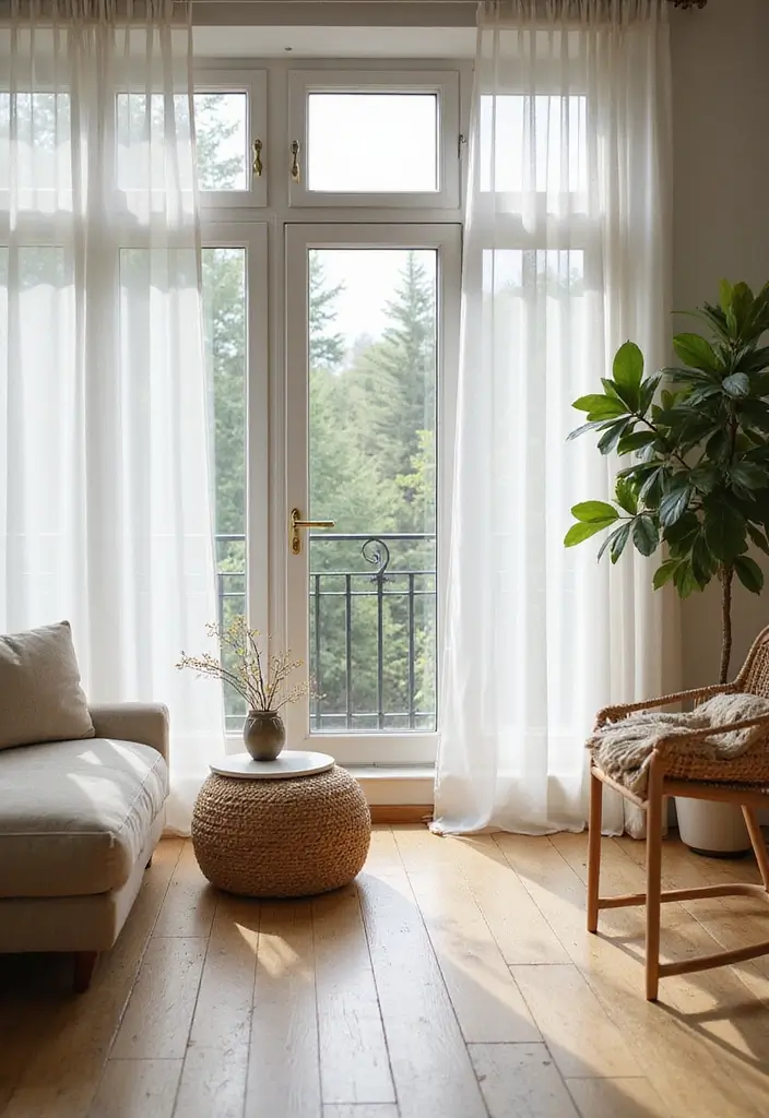 20 Small Apartment Design Hacks for Modern Living - 8. Maximize Natural Light