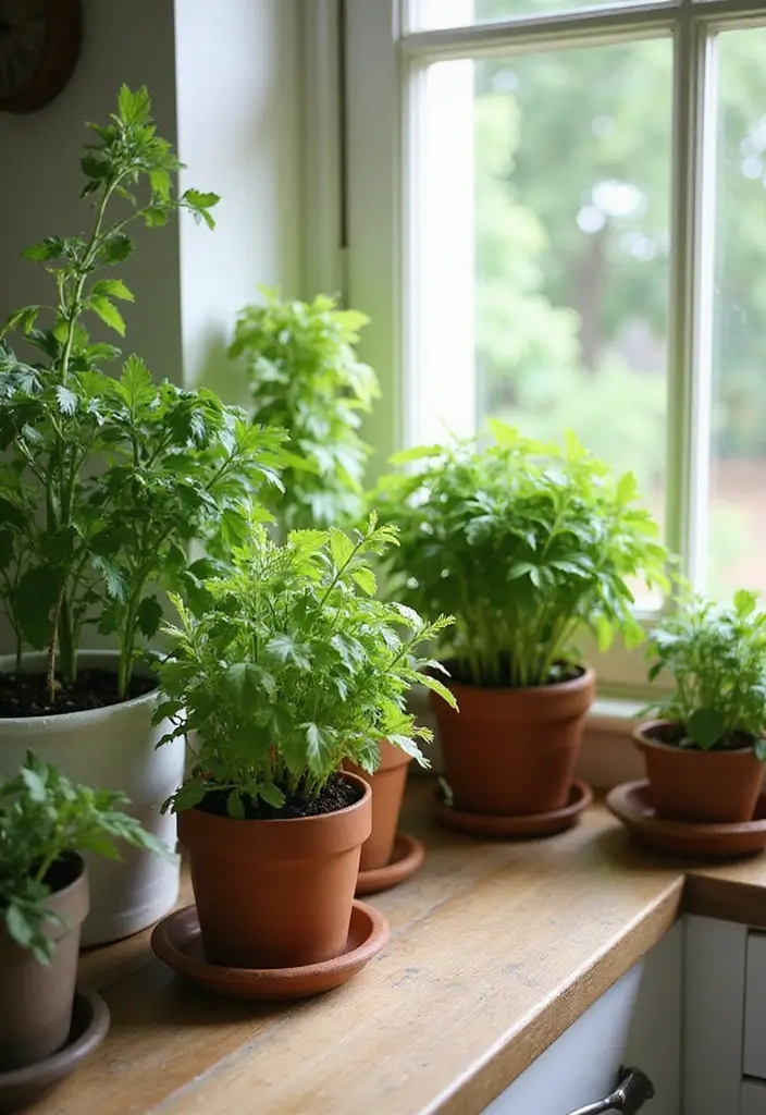 20 Trendiest Kitchen Set Ideas for 2025 - 10. Indoor Herb Gardens