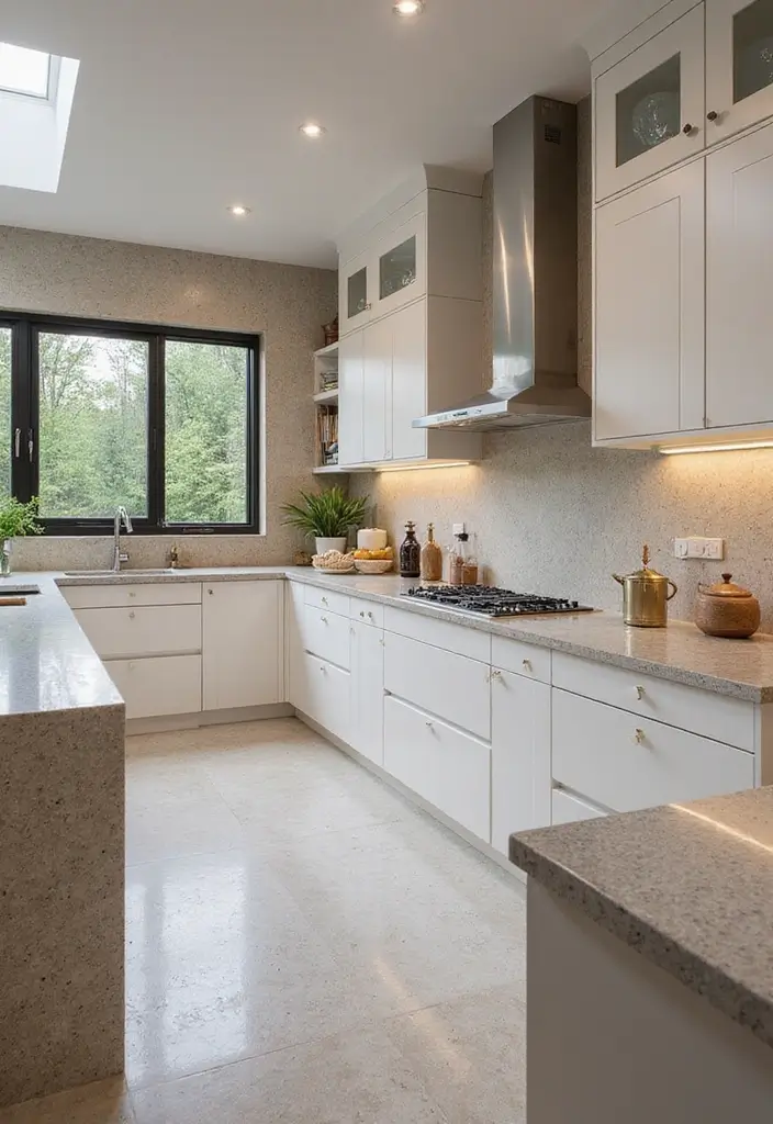 20 Trendiest Kitchen Set Ideas for 2025 - 14. Elegant Stone Accents