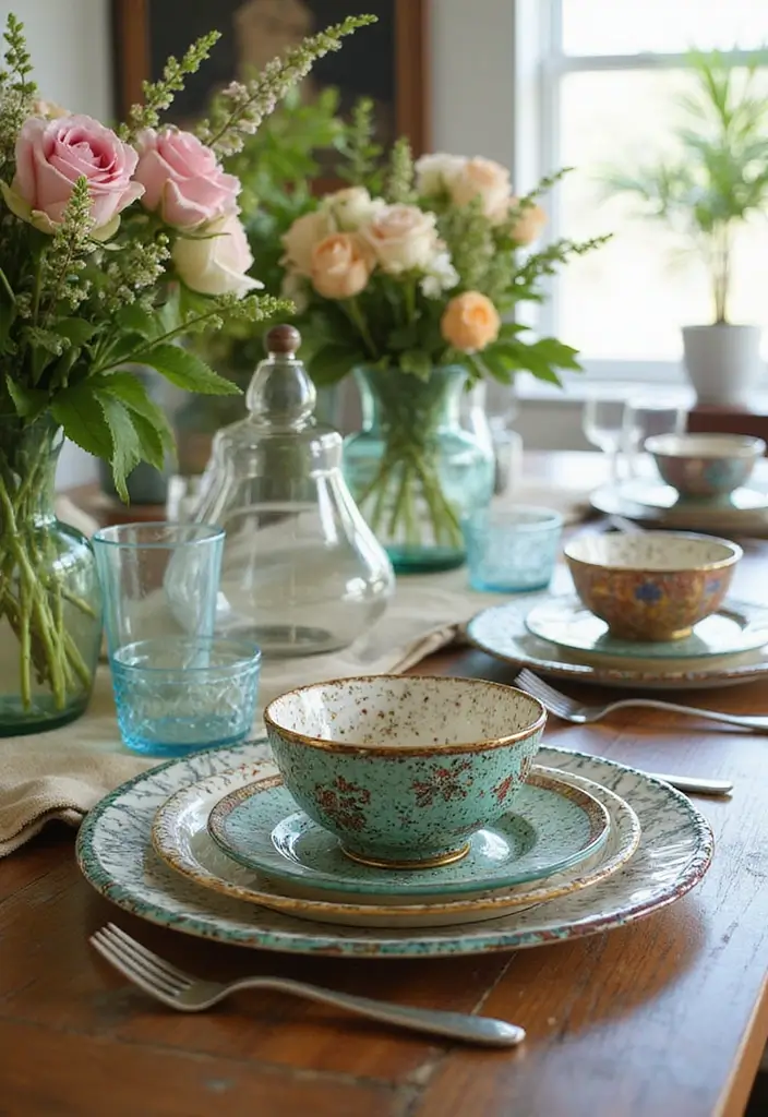20 Trendiest Kitchen Set Ideas for 2025 - 2. Recycled Glass Dishware