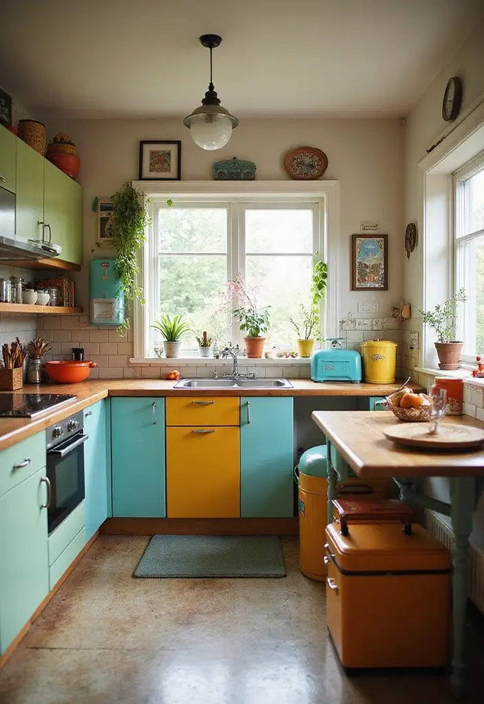 20 Trendiest Kitchen Set Ideas for 2025 - 4. Vintage-Inspired Kitchen Sets