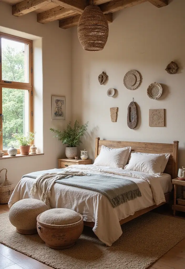 20 Unique Bedroom Decoration Ideas You’ll Want to Try - 14. Natural Elements