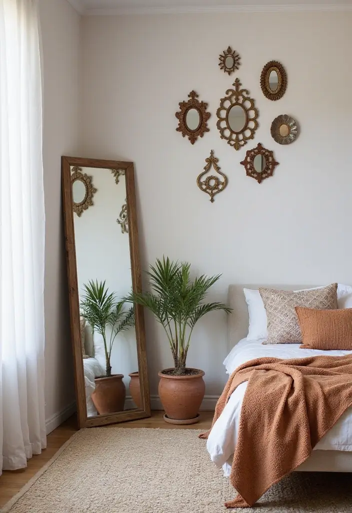 20 Unique Bedroom Decoration Ideas You’ll Want to Try - 17. Utilize Mirrors