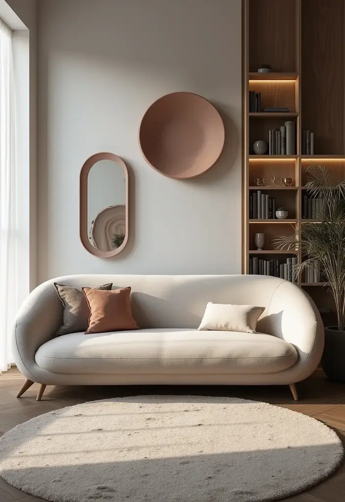 21+ Inspiring Living Room Sofa Ideas for Every Style - 19. Futuristic Sofa Designs