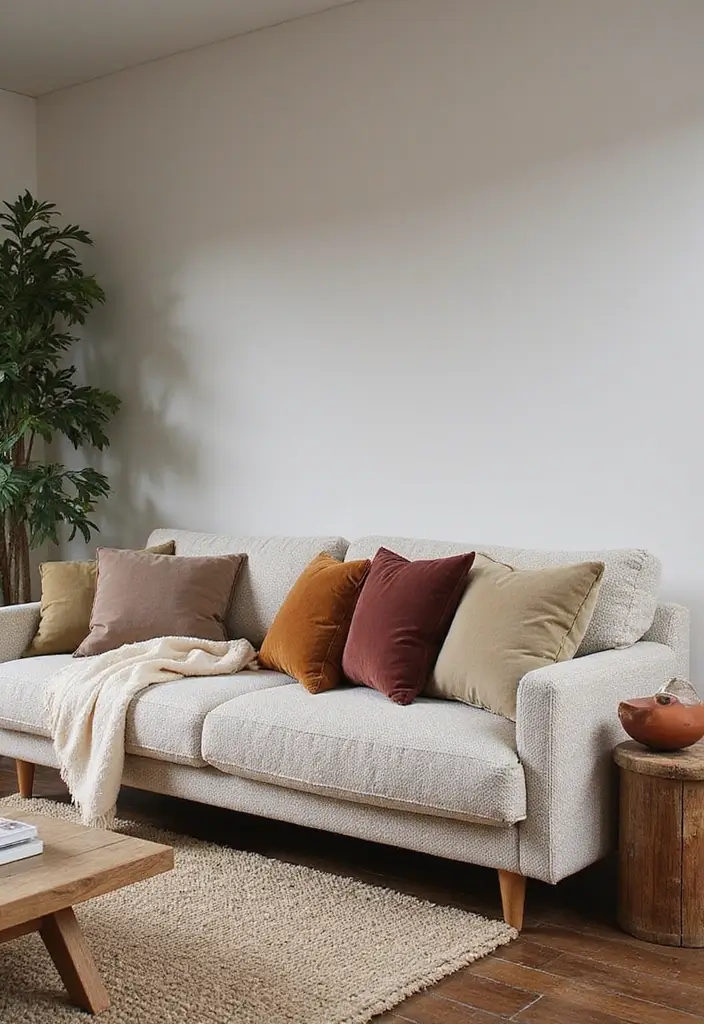 21+ Inspiring Living Room Sofa Ideas for Every Style - 7. The Power of Textured Fabrics