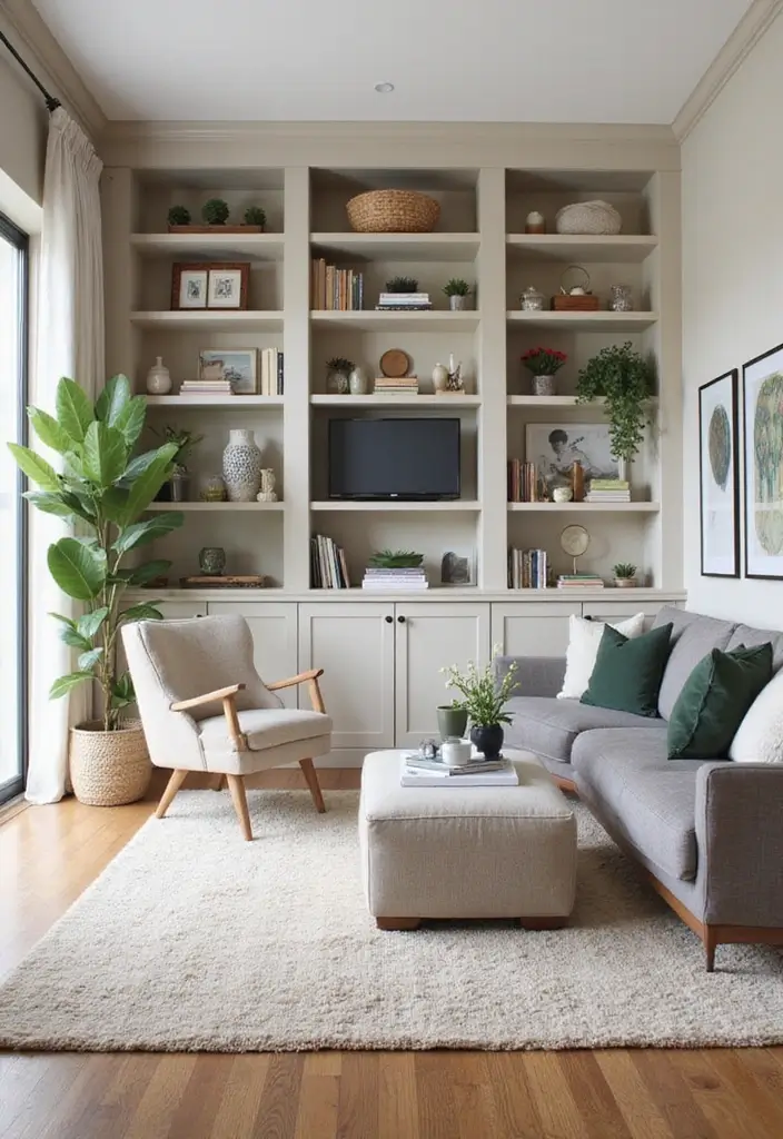 21 Small Apartment Storage Ideas That Actually Work - 11. Built-In Furniture