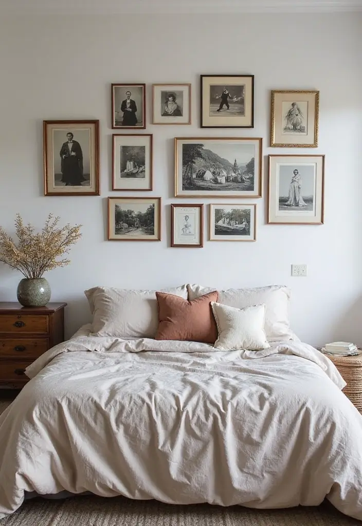 22 Bedroom Design Trends for Modern Homes - 11. Artistic Display