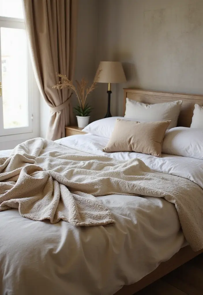 22 Bedroom Design Trends for Modern Homes - 15. Comfortable Bedding