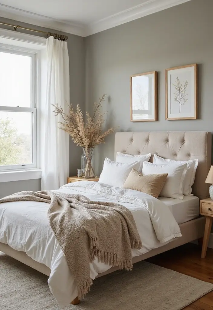 22 Bedroom Design Trends for Modern Homes - 22. Seasonal Decor Changes