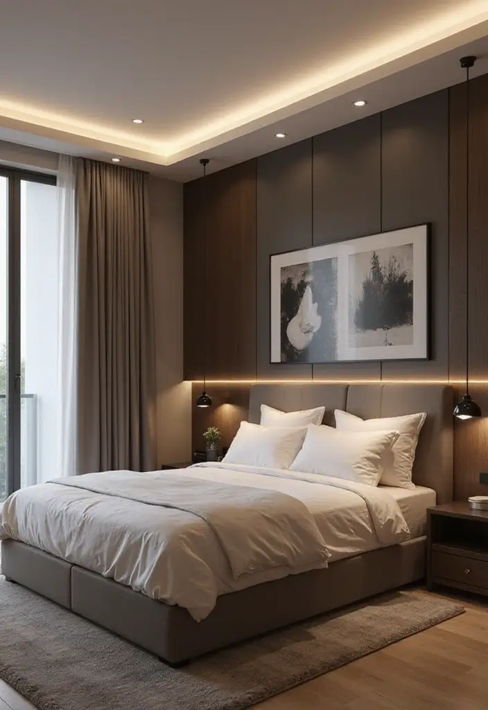 22 Bedroom Design Trends for Modern Homes - 6. Smart Home Integration