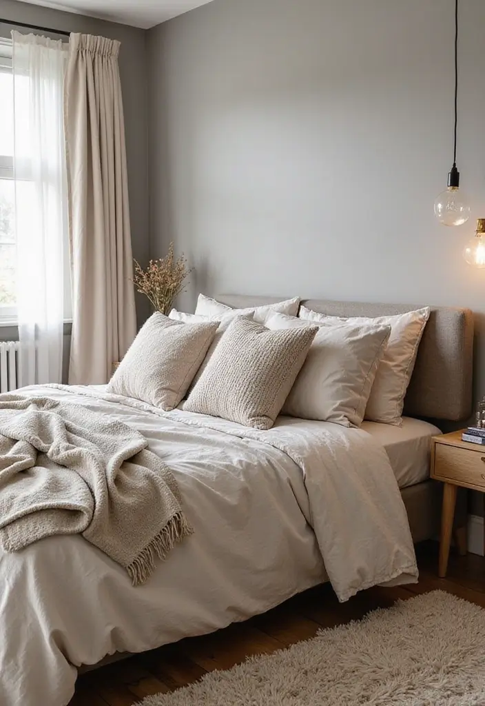 22 Bedroom Design Trends for Modern Homes - 7. Layered Textures