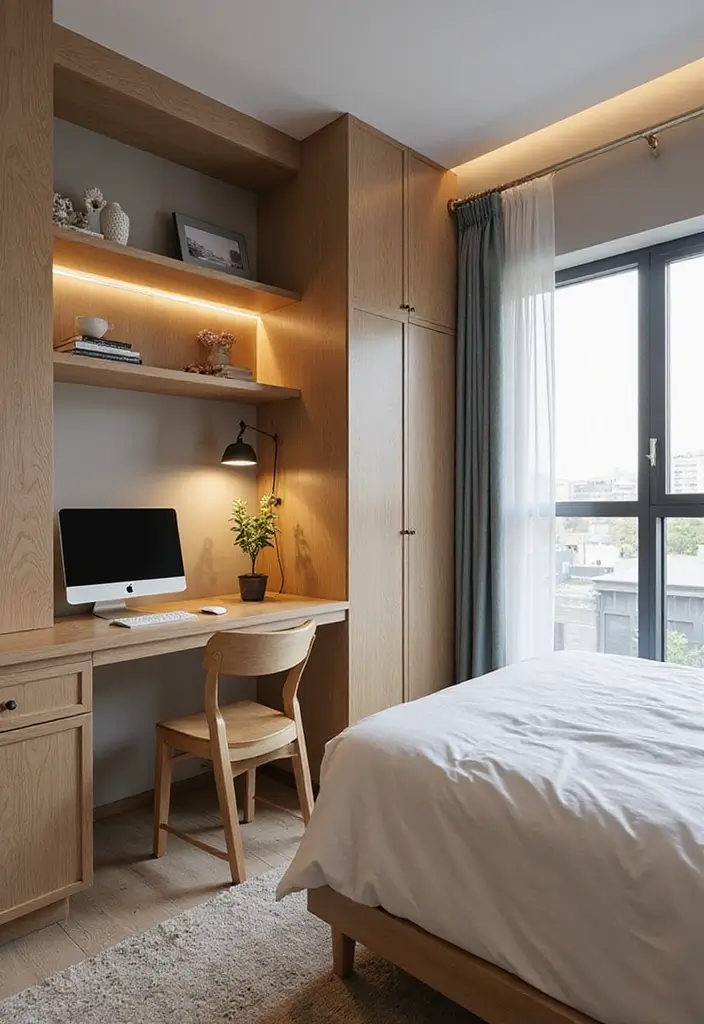 22 Bedroom Design Trends for Modern Homes - 9. Multi-Functional Spaces