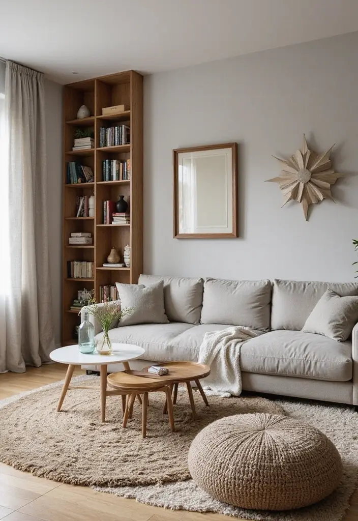 22 Small Apartment Living Room Ideas to Try This Year - 12. Utilize Vertical Space
