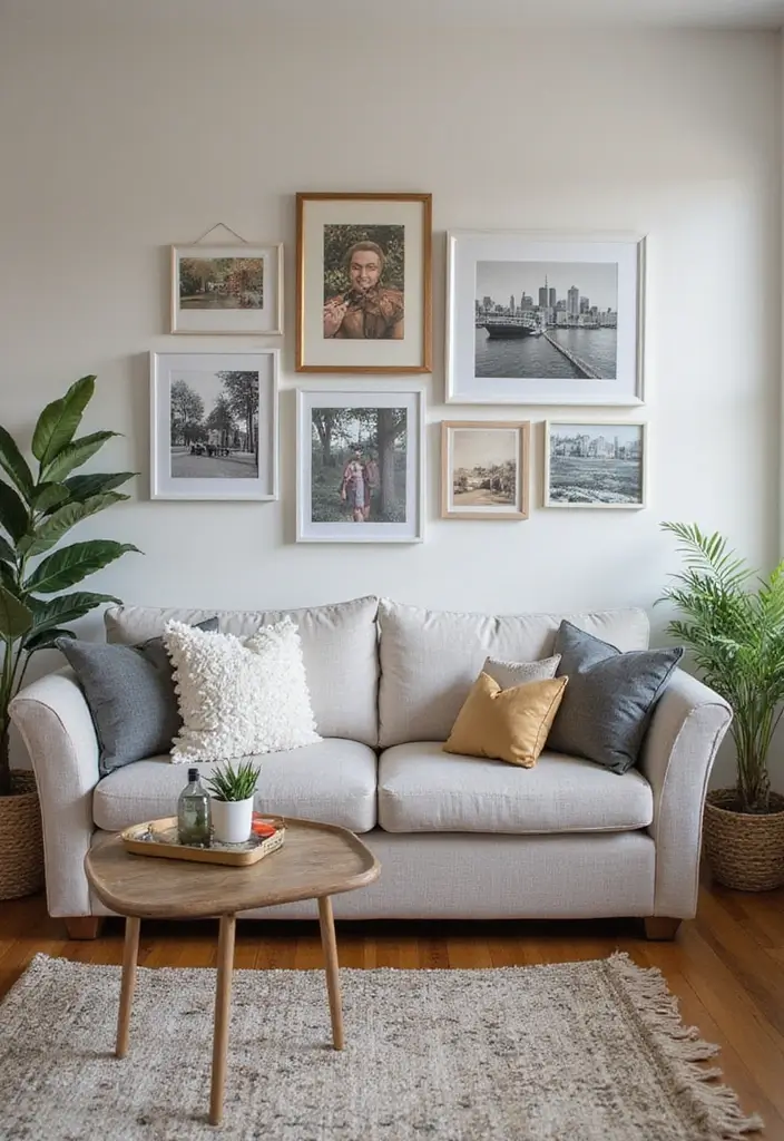 22 Small Apartment Living Room Ideas to Try This Year - 16. Personal Touches