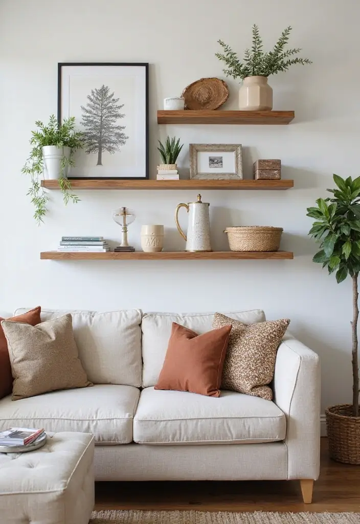 22 Small Apartment Living Room Ideas to Try This Year - 6. Smart Storage Solutions