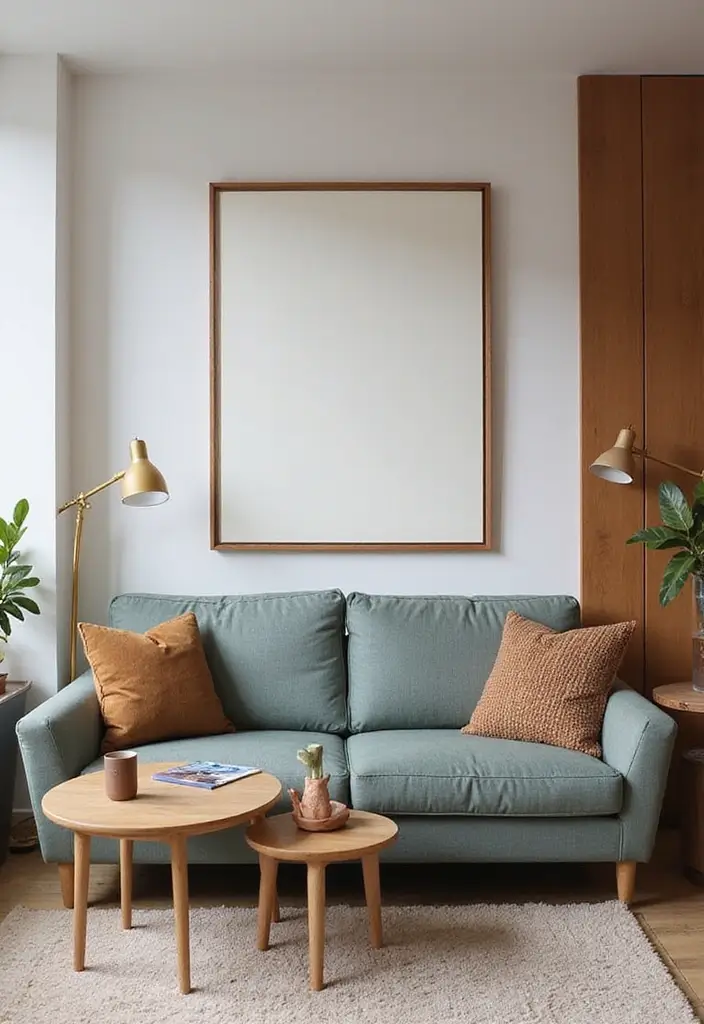 22+ Stunning Living Room Sofa Set Designs to Transform Your Space - 16. Artistic Backrests