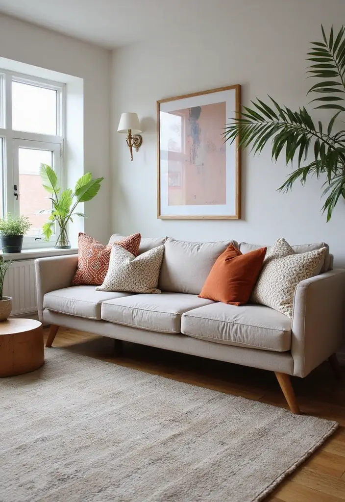 22+ Stunning Living Room Sofa Set Designs to Transform Your Space - 18. Unique Leg Designs