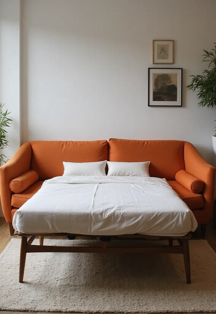 22+ Stunning Living Room Sofa Set Designs to Transform Your Space - 4. Sleeper Sofas for Versatility