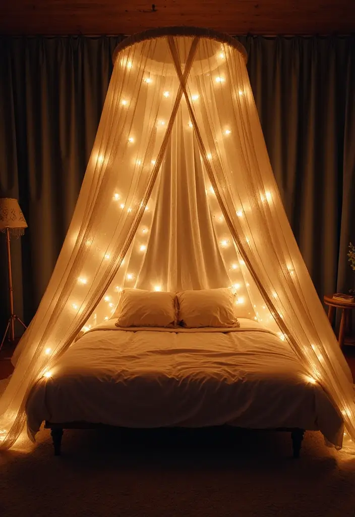 25 Bedroom Decor Ideas to Transform Your Space - 10. Dreamy Canopy