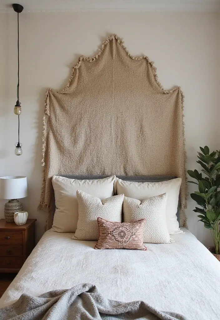 25 Bedroom Decor Ideas to Transform Your Space - 18. Craft a Unique Headboard