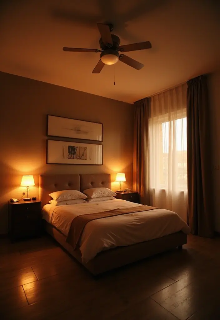 25 Bedroom Decor Ideas to Transform Your Space - 21. Layer Your Lighting