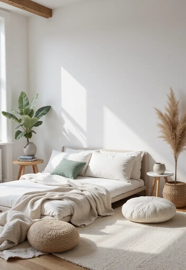 25 Bedroom Decor Ideas to Transform Your Space - 23. Embrace Minimalism