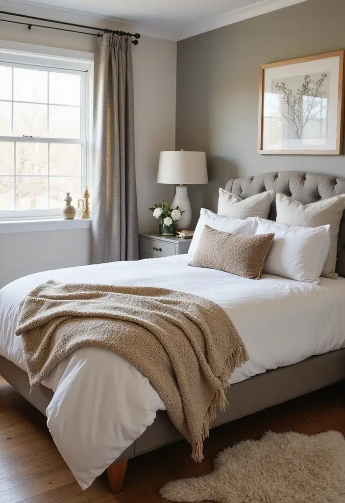 25 Bedroom Decor Ideas to Transform Your Space - 24. Seasonal Decor Changes