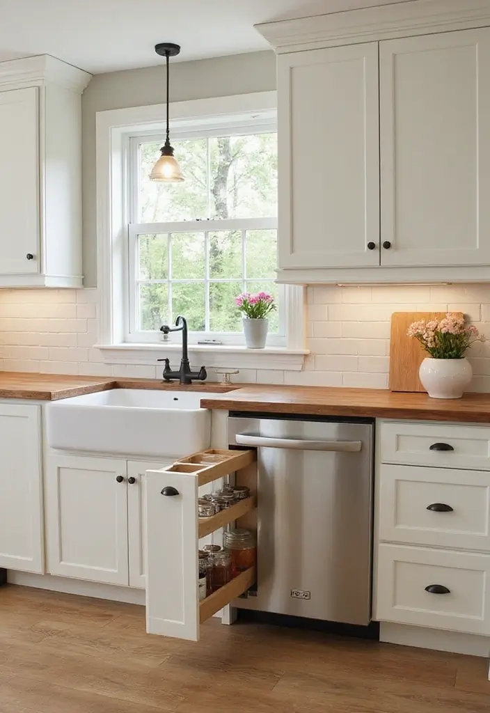 25 Best Kitchen Cabinets for Every Budget - 22. Roll-Out Cabinets