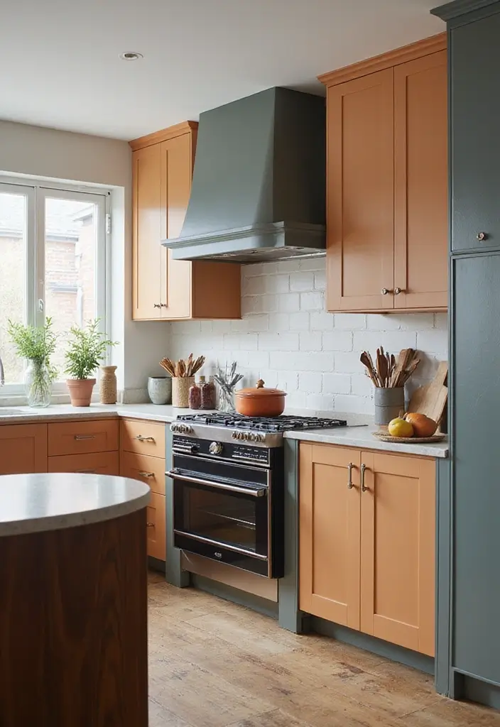 25 Best Kitchen Cabinets for Every Budget - 7. Two-Tone Cabinets