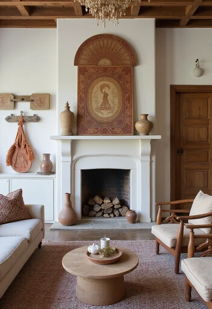 25 Living Room Decor Ideas for a Stylish Home - 11. Use Sustainable Decor from Local Artisans