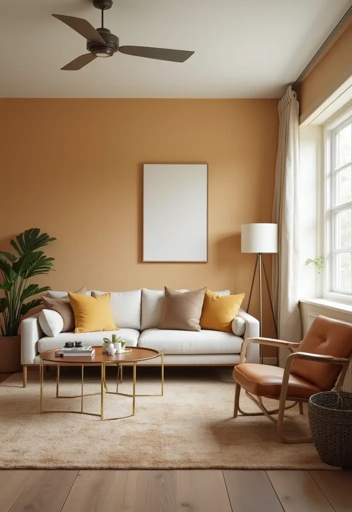 25 Living Room Decor Ideas for a Stylish Home - 15. Consider Sustainable Paint Options