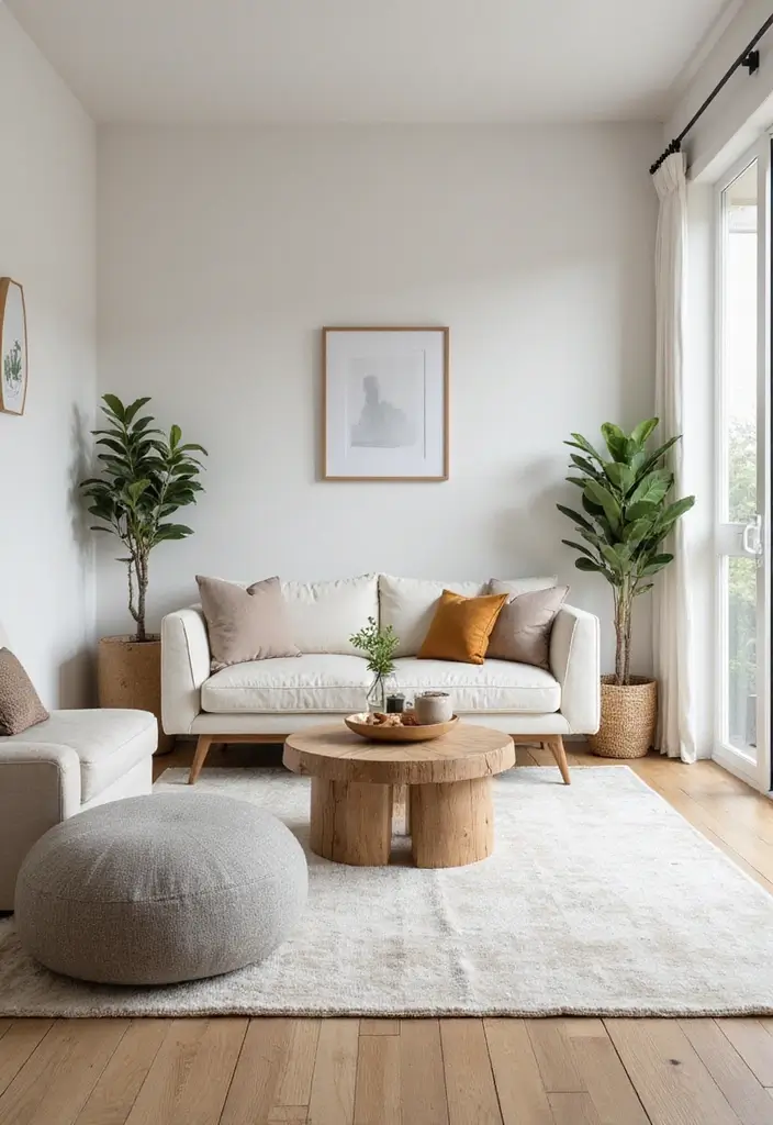 25 Living Room Decor Ideas for a Stylish Home - 8. Opt for Minimalist Decor Tips