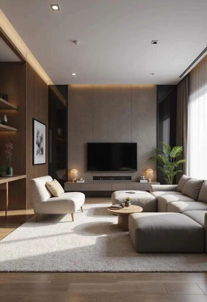 25 Living Room Interior Design Tips from Experts - 22. Make Use of Technology