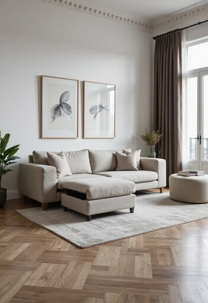 25 Living Room Interior Design Tips from Experts - 3. Choose Multi-Functional Furniture