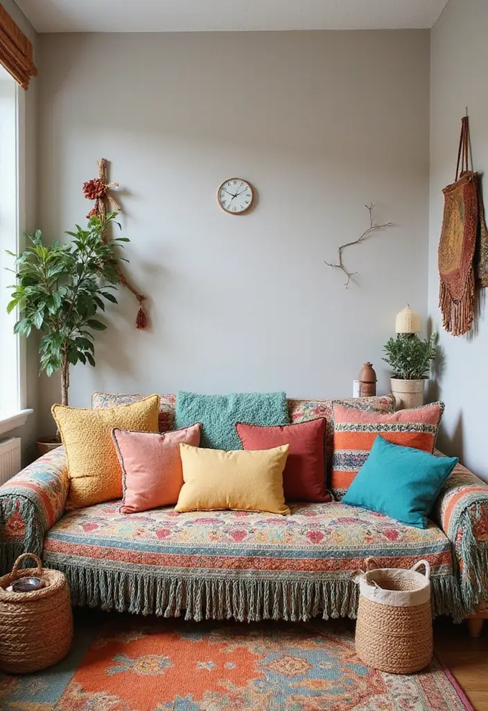 25 Small Apartment Decorating Ideas to Maximize Your Space - 11. Colorful Accents