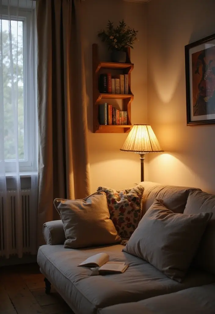 25 Small Apartment Decorating Ideas to Maximize Your Space - 12. Create Nooks