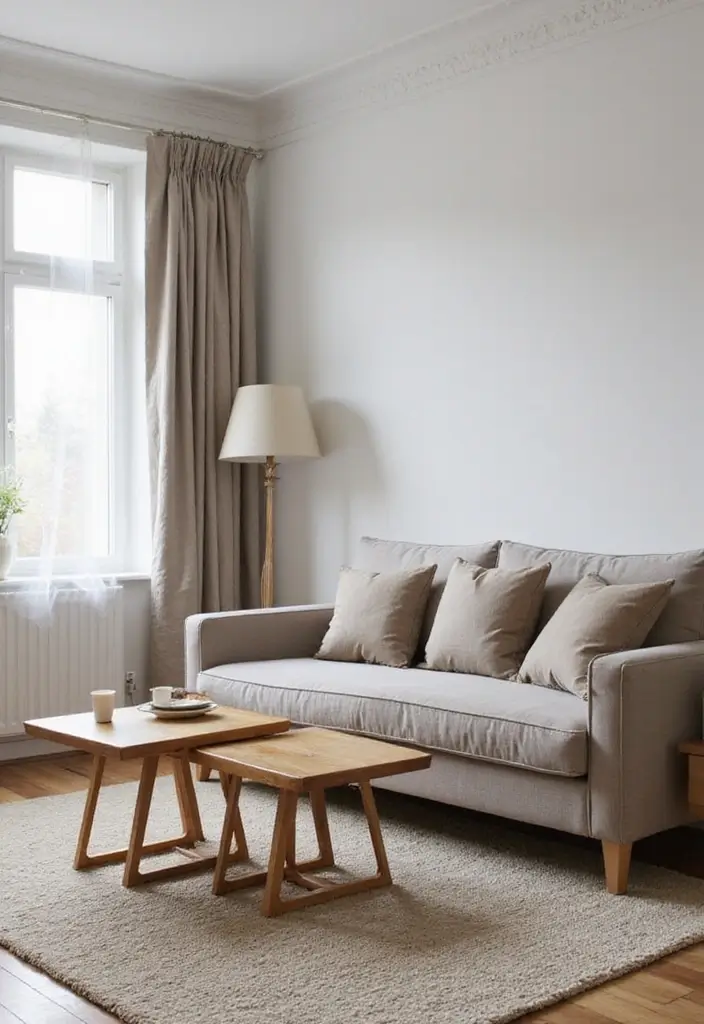 25 Small Apartment Decorating Ideas to Maximize Your Space - 2. Multifunctional Furniture