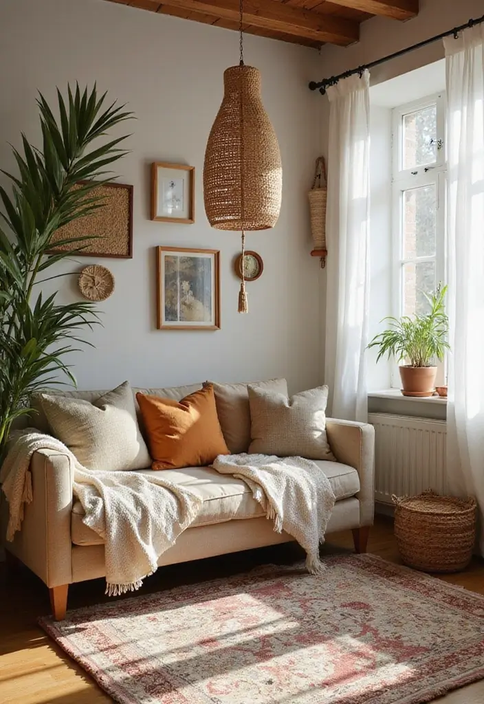 25 Small Apartment Decorating Ideas to Maximize Your Space - 20. Layer Textiles