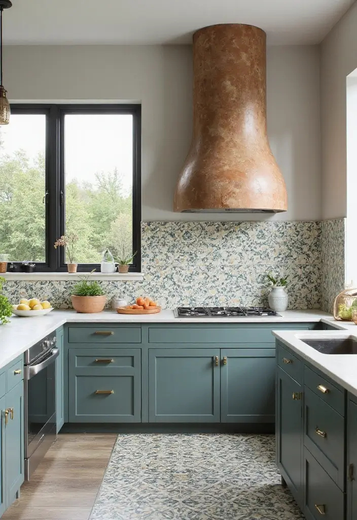 26+ Modern Kitchen Tile Designs You’ll Love - 26. Custom Design Tiles