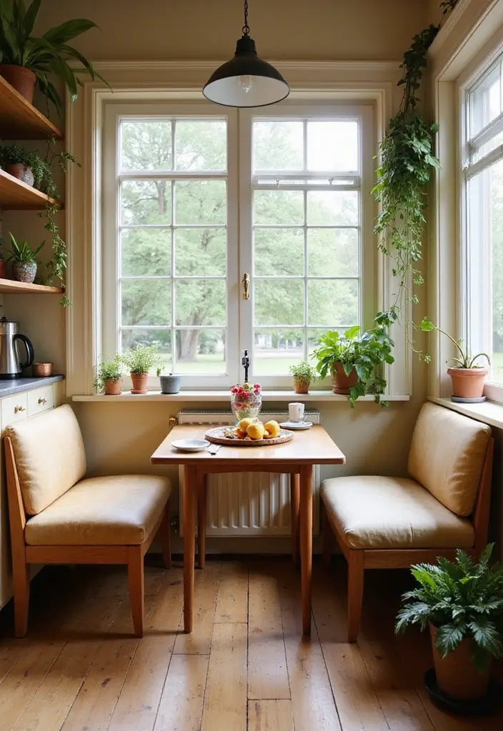 27+ Smart Kitchen Organization Tips for a Clutter-Free Space - 12. Incorporate a Breakfast Nook