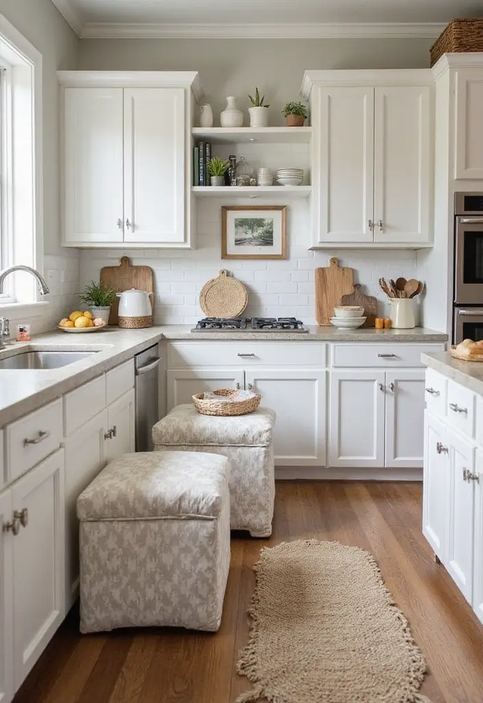 29+ Must-Have Kitchen Organizers for Maximum Efficiency - 25. Storage Ottomans