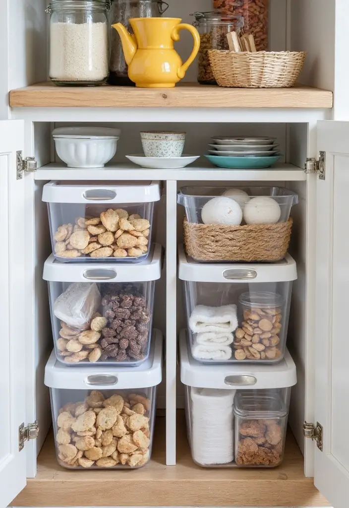 29+ Must-Have Kitchen Organizers for Maximum Efficiency - 6. Under-Shelf Storage Bins