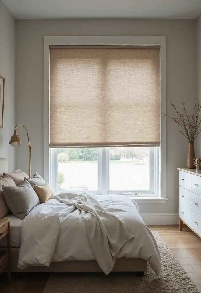 30 Bedroom Decor Tips for a Relaxing Retreat - 11. Install Blackout Shades