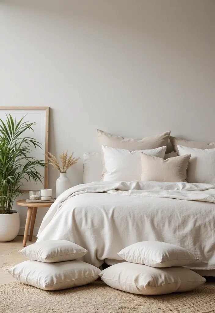 30 Bedroom Decor Tips for a Relaxing Retreat - 14. Create a Zen Space