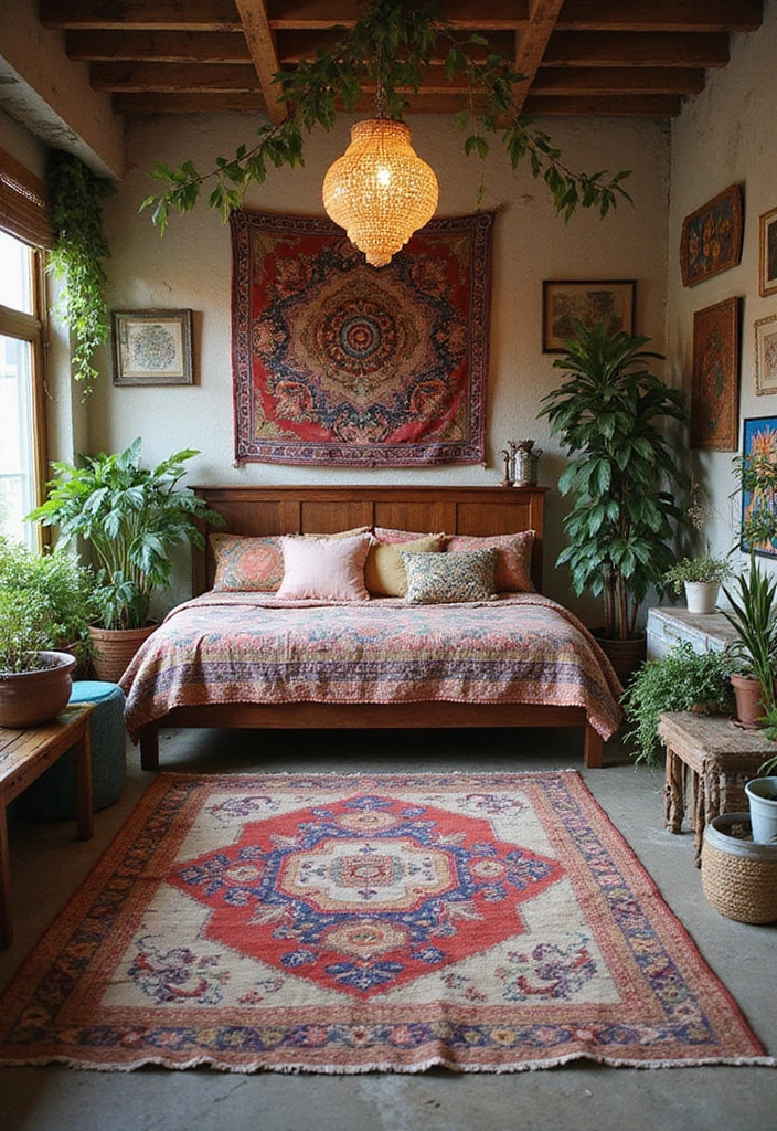 30 Bedroom Ideas for Every Personality - 3. Bohemian Bliss