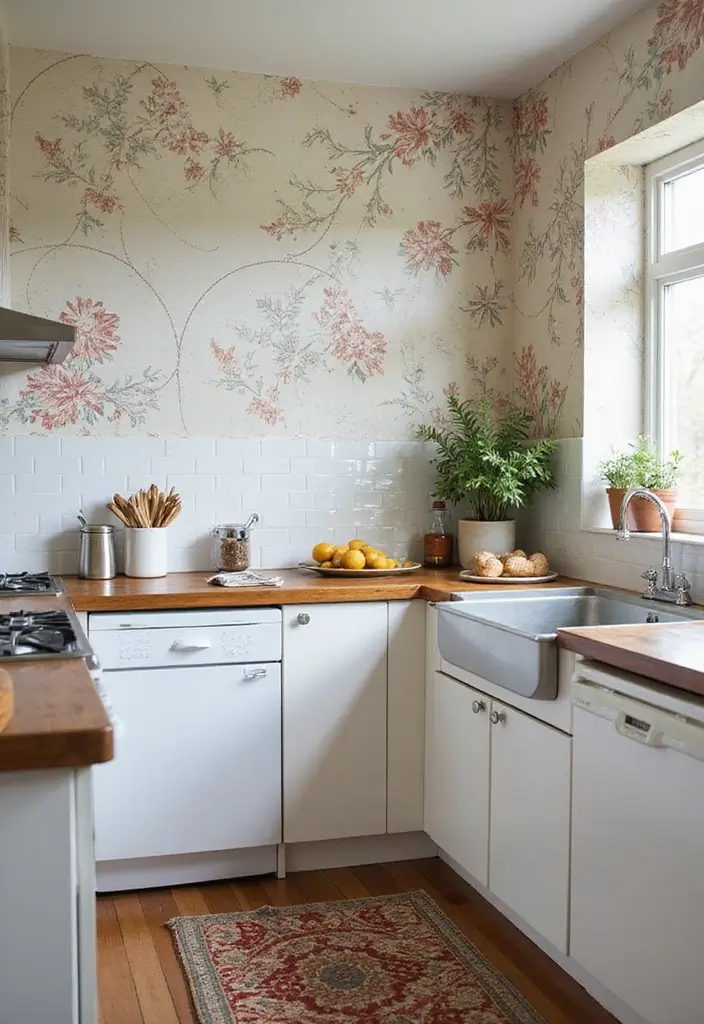 30+ Kitchen Remodel Ideas to Inspire Your Next Renovation - 21. Artistic Wall Treatments